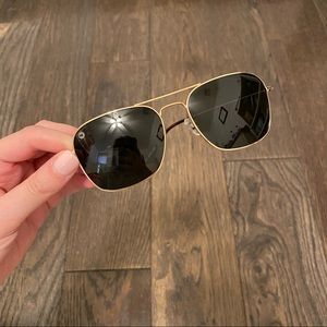 Knockaround Mount Evans green/gold sunglasses